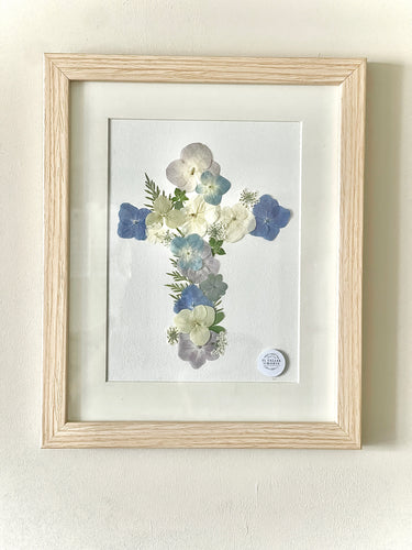 Cuadro Cruz - azul silvestre