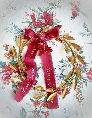 Corona hojas de laurel