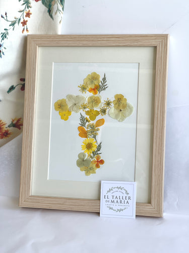 Cuadro Cruz - amarillo silvestre