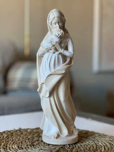 Stella Matutina - madera lavada pastel (29 cms)