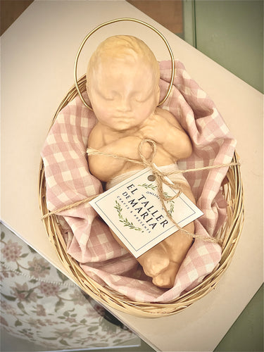 Niño Jesús ~  vichy rosa