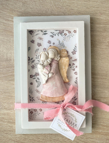 Cuadro Angel de la guarda - flor provenzal